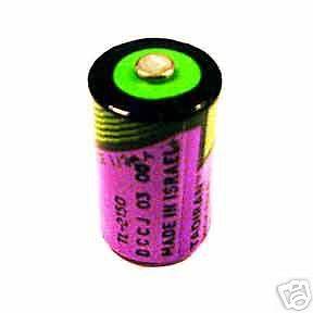   6V 1/2AA Lithium Thionyl Chloride Standard Battery Button Top