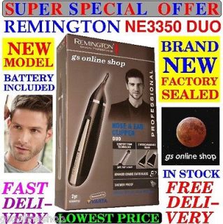   NE3350 DUO NOSE EAR EYEBROW CLIPPER TRIMMER (BATTERY INCLUDED