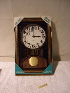 Verichon Regular Quartz Movement Clock With Fixed Pendulum (EUC)
