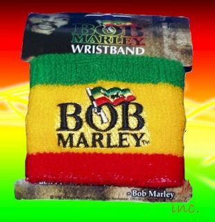 NEW Bob Marley Rasta strip Flag Bracelet Wristband Reggae