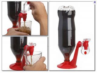 New Coke Fizzy Soda Drinking Dispense Gadget Cool Dispenser color red