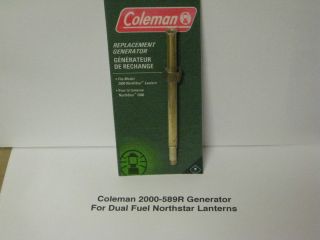 Coleman Generator 2000 589R For Model 2000 Northstar Dual Fuel Lantern