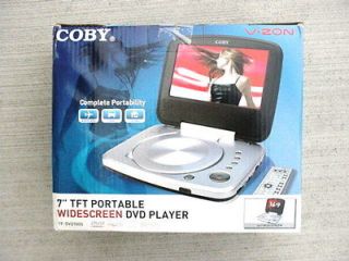 Coby 7 TFT Portable Widescreen DVD Player #TF DVD7005