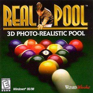 Real Pool PC CD virtual photo realistic billiards table bar sports cue 