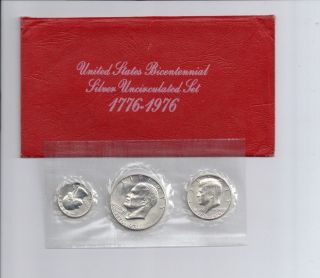 bicentennial silver uncirculated set 1776 1976