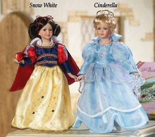 ONE 12 COLLECTIBLE CINDERELLA PORCELAIN DOLL