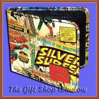 NEW MARVEL COMICS WALLET GIFT BOXED OUTSIDE PRINT SUPERB QUALITY UK 