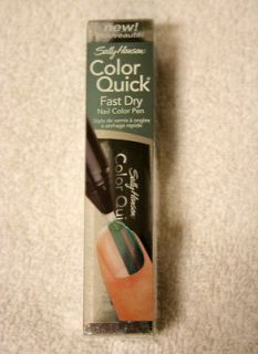Sally Hansen Color Quick Chrome Colors Nail Color Pen   Green Chrome 