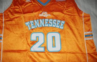 Univ of Tennessee Lady Vols Orange Adidas Jersey NEW