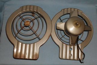 Vintage Coleman Electric Fan Motor & Shroud Parts Repair Industrial 