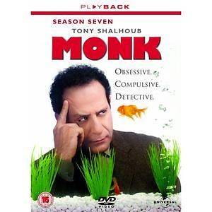 Monk Season 7 Complete DVD Comedy Drama TV Series Region 2 Brand New