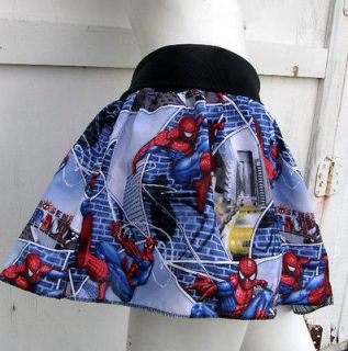 Marvel Comic Books Spiderman retro Skirt shirt S XL DiY Spider Man