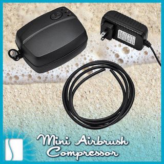 Airbrush Compressor Tanning Machine Black Tan Air Spray Sunless Hobby 