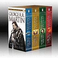 Game of Thrones 4 Book Boxed Set George Martin Box