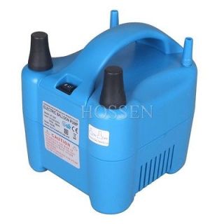 220V 680W 17000pa Two Nozzle Balloon Inflator Electric Balloon Pump 