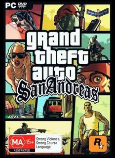 Grand Theft Auto San Andreas *NEW & SEALED* PC GTA