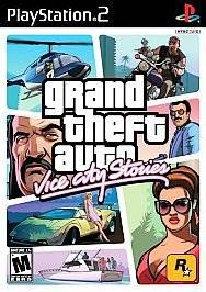 New Grand Theft Auto: Vice City Stories PS2 Video Game