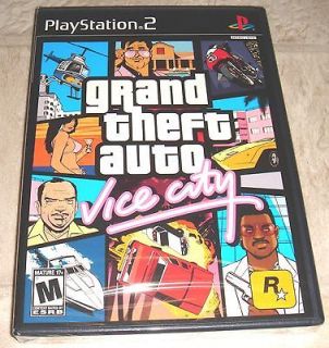 Grand Theft Auto Vice City for Playstation 2 Brand New, Factory Sealed 