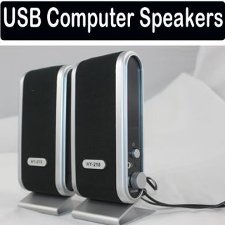   USB PMPO Stereo Mini Power Computer Speakers Speaker for Laptop PC NEW