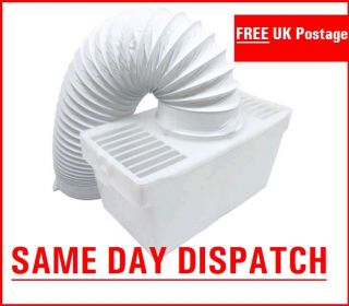 UNIVERSAL Tumble Dryer CONDENSER VENT KIT Box With Hose For All Makes 