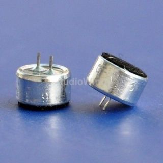 2x WM 61B Electret Condenser MIC Capsule(Pin Type, Replace WM61A 