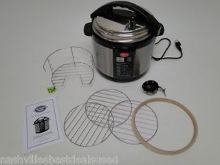 Emson 5-Qt. Electric Indoor Pressure Cooker Smoker