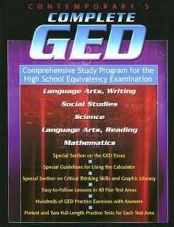 Contemporarys Complete Ged Comprehensive Study Program for the High 