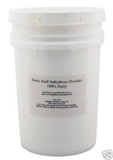 40 lb Powder Boric Acid Tech Grade 100% Pest Control
