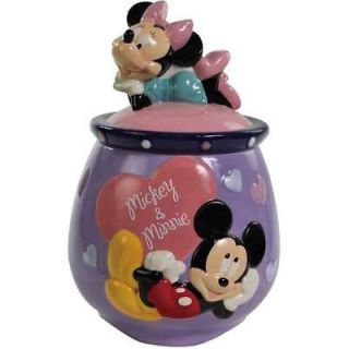   Mouse and Minnie in Love Ceramic Cookie Jar by Westland New 19532