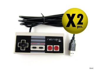 pcs.) NES   USB Classic Style Controller Pad to PC MAC (Retro Bit 