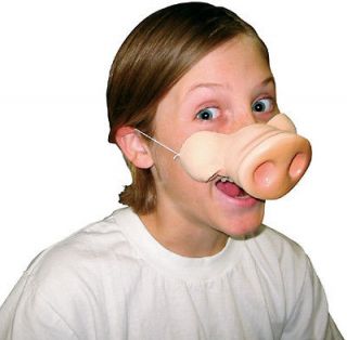   Large Farm Animal Pig Nose Snout Halloween Costume Accessory Mask
