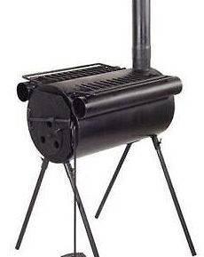   TENT CAMPING STEEL WOOD STOVE HUNTING FISHING CAMPING HEATER COOKING