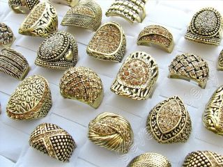 Jewelry & Watches  Wholesale Lots  Rings  CZ, Diamond Simulants 