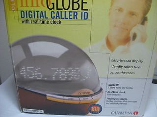 Olympia Infoglobe Digital Caller ID 3000.2 Gray New in Box