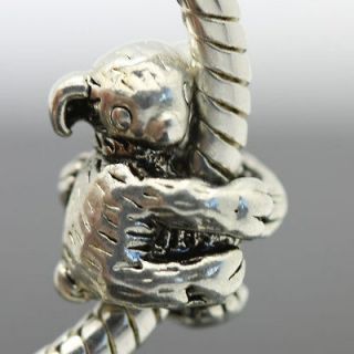 Koala Mum & Kid Sterling Silver European Charm Bead for Bracelet/Neckl 