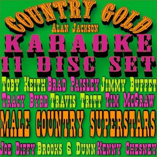 NEW COUNTRY Karaoke 180+SONGS w/Tim McGraw 11 CD+Gs lot
