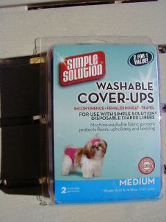Simple Solution Washable Cover ups Medium15 35 pound dog