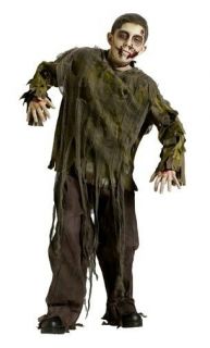   Costume Undead Outfit Dead Monster Childs Creepy Scary M L Kids NEW