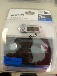 Craig 2GB  Player With Portable Amplified Speakers New