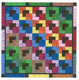 Easy Quilt Kit/Crayons in the box!!/Pre cut Ready To Sew/GorgeousTo 