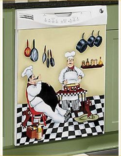   Magnet Bistro Kitchen Door Cover Waiter Home Decor New Small