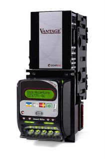 Coinco Vantage Bill Acceptor/Credit Card Reader VC6 $1s, $5s, $10 