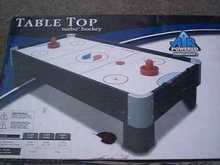 New Sportcraft Table Top Turbo Hockey / Air Hockey