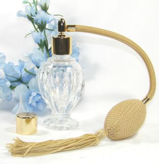Vintage Style Perfume Spray Empty Replacement Glass Bottle Atomizer 