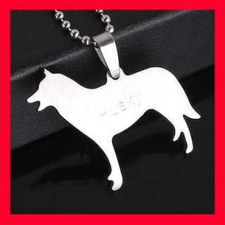   STEEL JACK RUSSELL TERRIER PET DOG TAG PENDANT COLLAR CHARM + NECKLACE