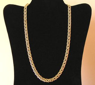   Gold 1.24 ct Diamonds by the Yard Womens Chain Custom Necklace 29 Inch
