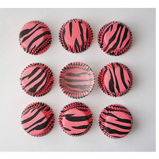   zebras patty bulk baking cups muffin cases cupcake liners paper H09