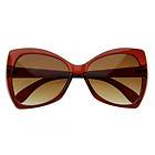 Designer Fashion Large Pointed Cat Eye Shades Oversize Butterfly 