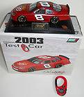 New Dale Earnhardt Jr Budweiser 2003 Diecast 1/24 Scale Test Car With 