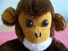 Cute Vintage 1973 Dakin Brown Plush Monkey Ape Stuffed Animal
